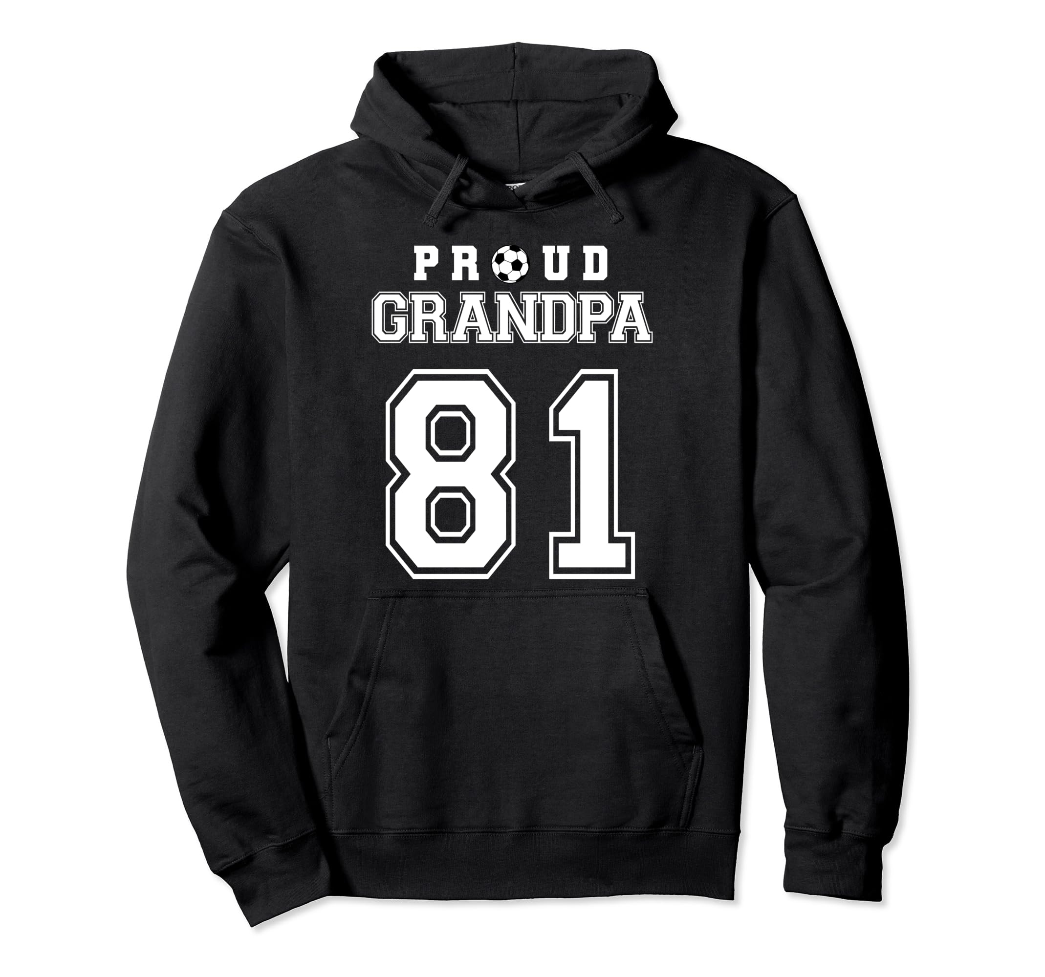 Number 81 Custom Proud Soccer Futbol Hoodie - Aesthetic Graphic Men Women - T-Shirt, Sweatshirt, Hoodie