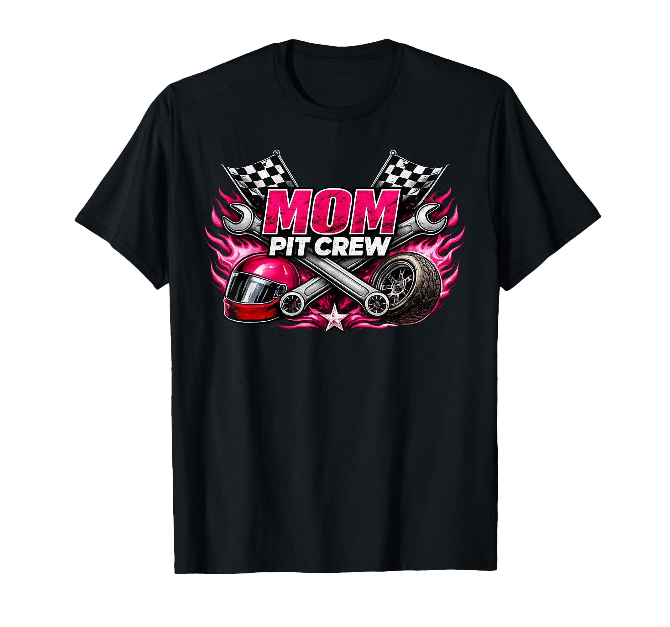 Mom Pit Crew Car Lovers Racing T-Shirt - Streetwear Style Men Women - T-Shirt, Sweatshirt, Hoodie