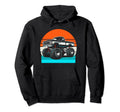 Monster Truck Dad Fathers Day Hoodie - Fun Novelty Design Men Women - T-Shirt, Sweatshirt, Hoodie
