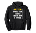 Twin Dad Harder Than It Looks Better Hoodie - Custom Art Print Men Women - T-Shirt, Sweatshirt, Hoodie