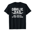 Funny Hockey Goalie Dad Ice Hockey T-Shirt - Trendy Graphic Men Women - T-Shirt, Sweatshirt, Hoodie