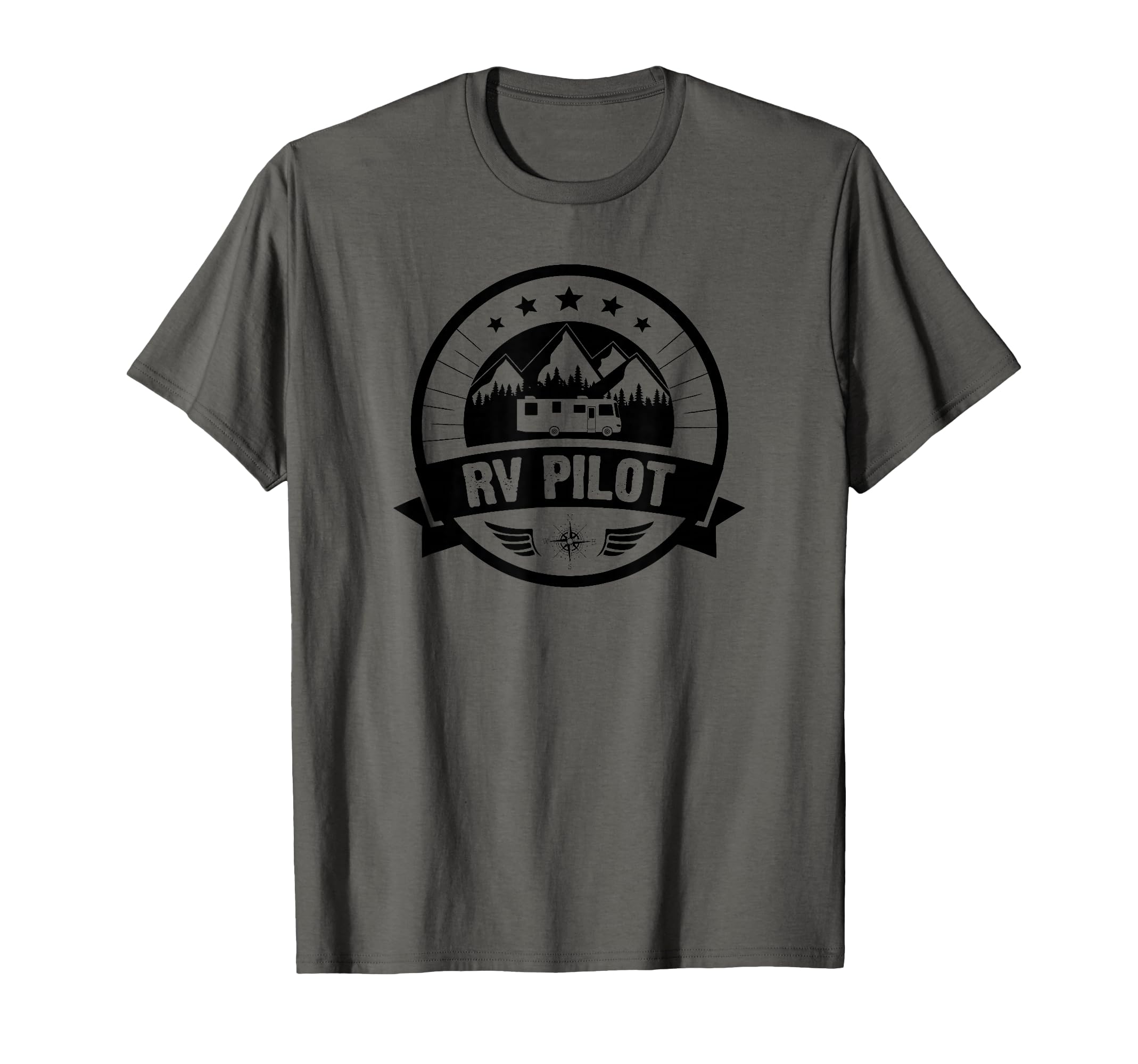 Rv Pilot Funny Motorhome Rv Travel T-Shirt - Fun Novelty Design Men Women - T-Shirt, Sweatshirt, Hoodie