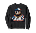 Papa Bear Gifts Funny Birthday Fun Gift Sweatshirt - Trendy Graphic Unisex - T-Shirt, Sweatshirt, Hoodie