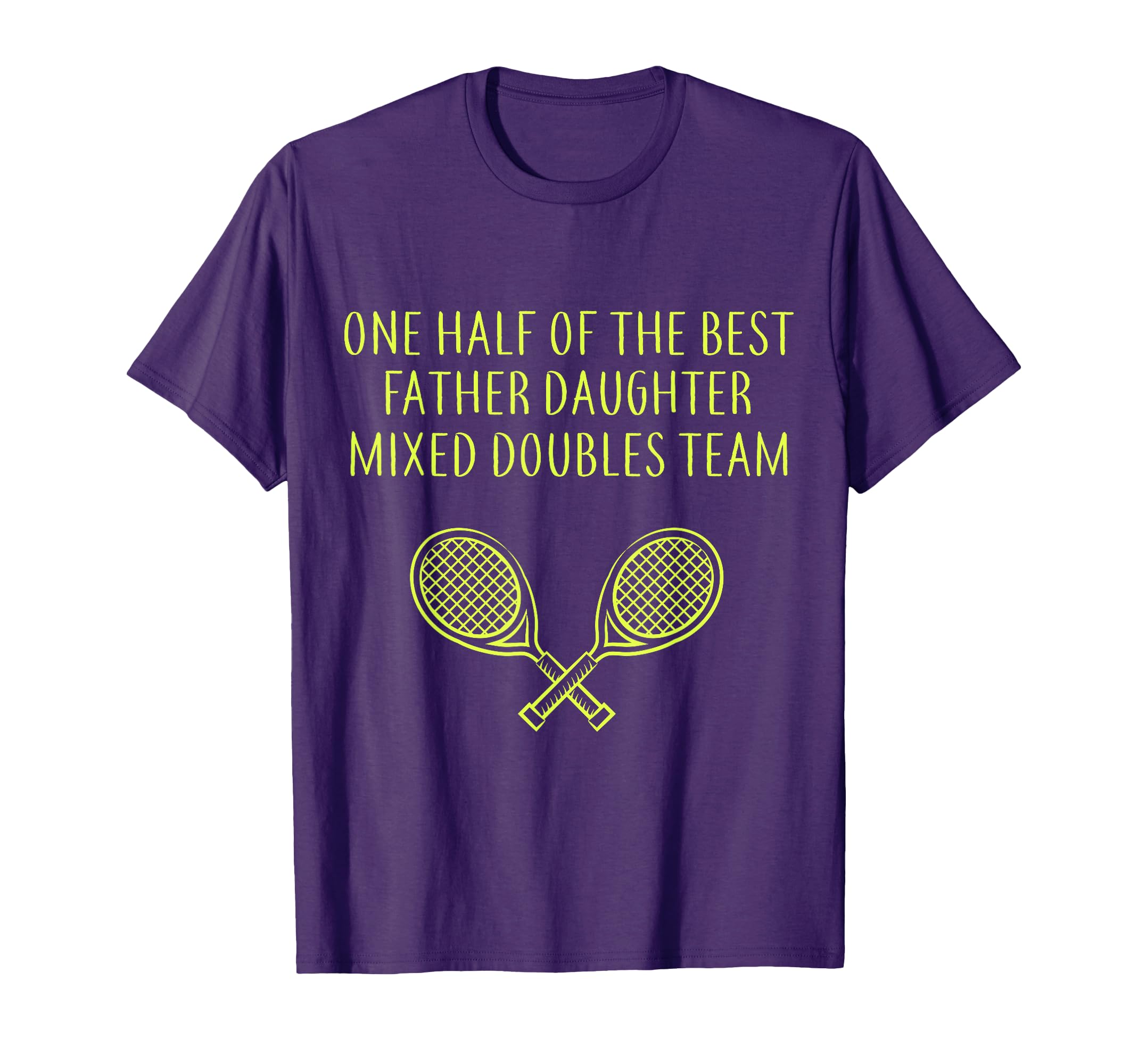 One Half Best Father Daughter Mixed T-Shirt - Aesthetic Graphic for Adults - T-Shirt, Sweatshirt, Hoodie