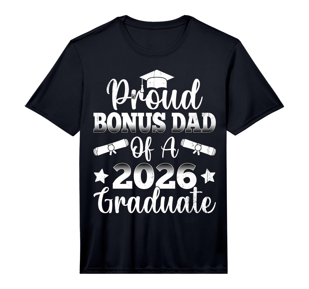 Mens Class 2026 Proud Bonus Dad T-Shirt - Novelty Apparel for Adults - T-Shirt, Sweatshirt, Hoodie
