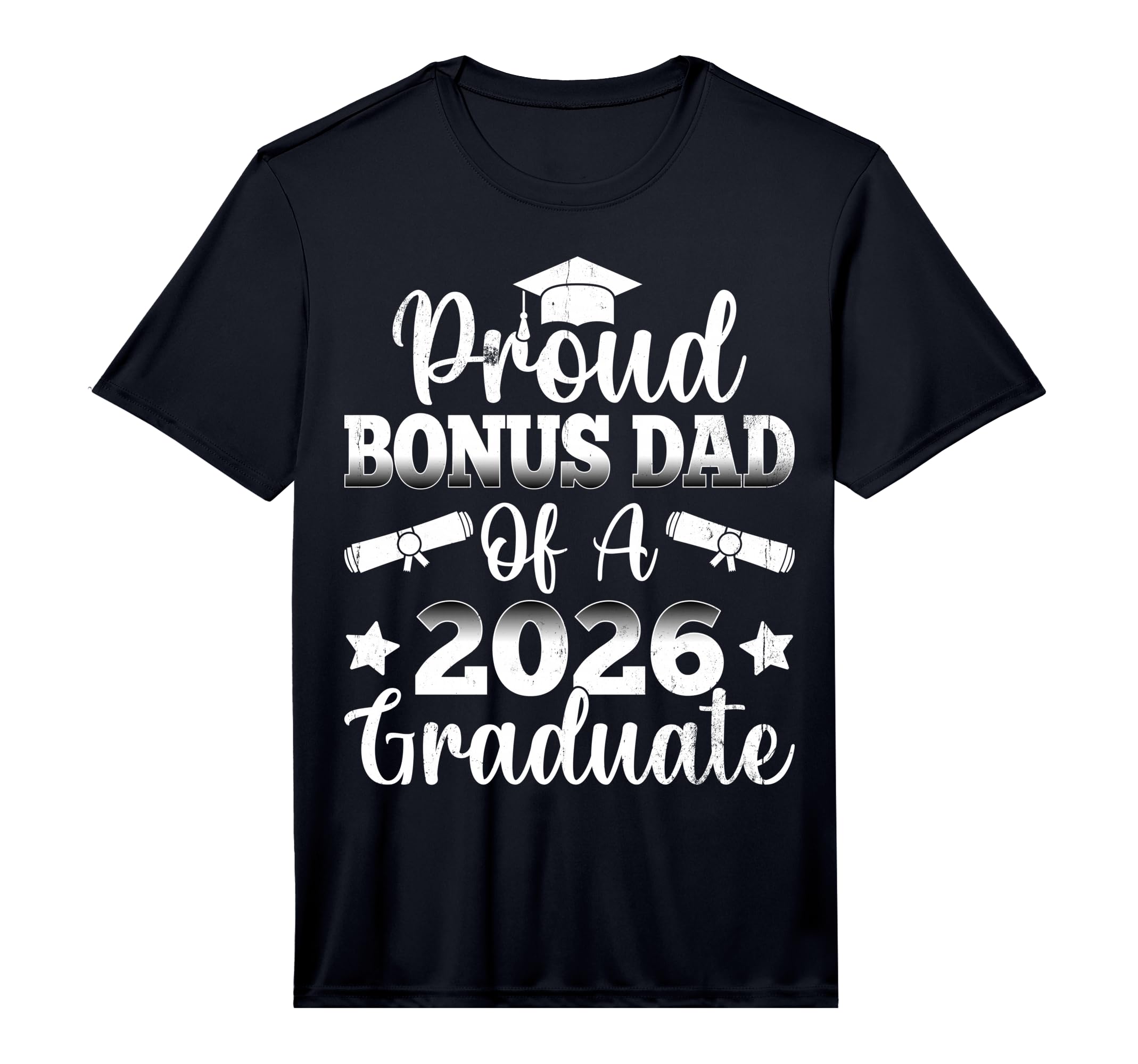 Mens Class 2026 Proud Bonus Dad T-Shirt - Novelty Apparel for Adults - T-Shirt, Sweatshirt, Hoodie