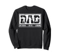 Dad Veteran Myth Legend Fathers Day Sweatshirt - Custom Art Print Unisex - T-Shirt, Sweatshirt, Hoodie