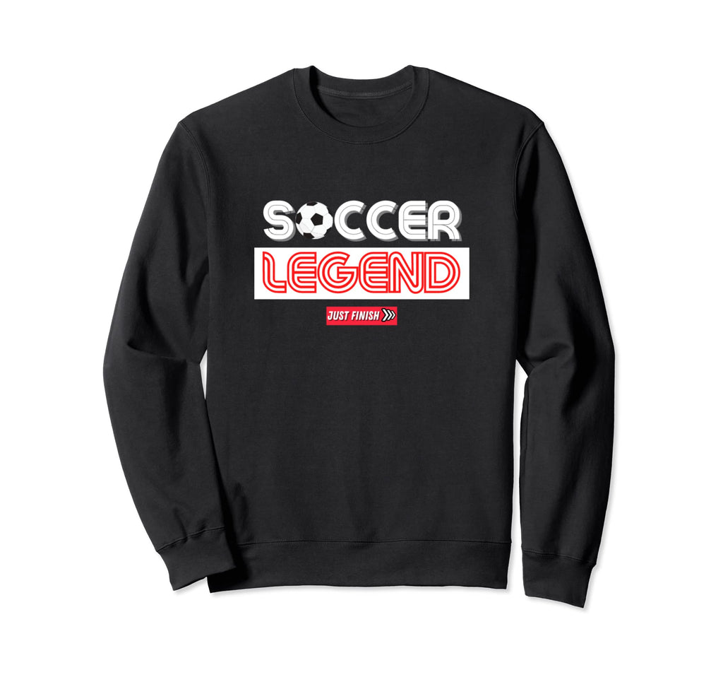 Soccer Legend Futbol Lovers Soccer Sweatshirt - Aesthetic Graphic Unisex - T-Shirt, Sweatshirt, Hoodie