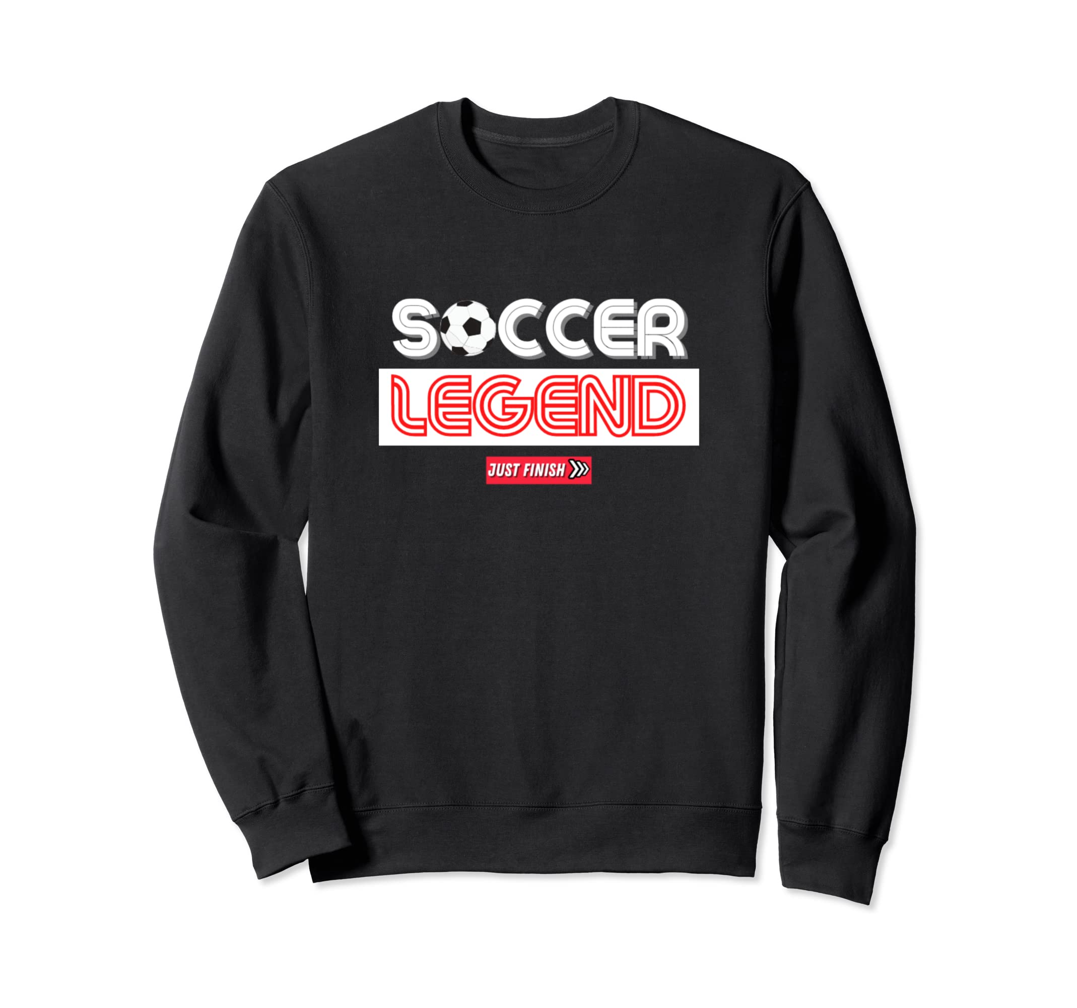 Soccer Legend Futbol Lovers Soccer Sweatshirt - Aesthetic Graphic Unisex - T-Shirt, Sweatshirt, Hoodie