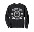 Proud Dad Graduate 2025 Sweatshirt - Fun Novelty Design Men Women - T-Shirt, Sweatshirt, Hoodie