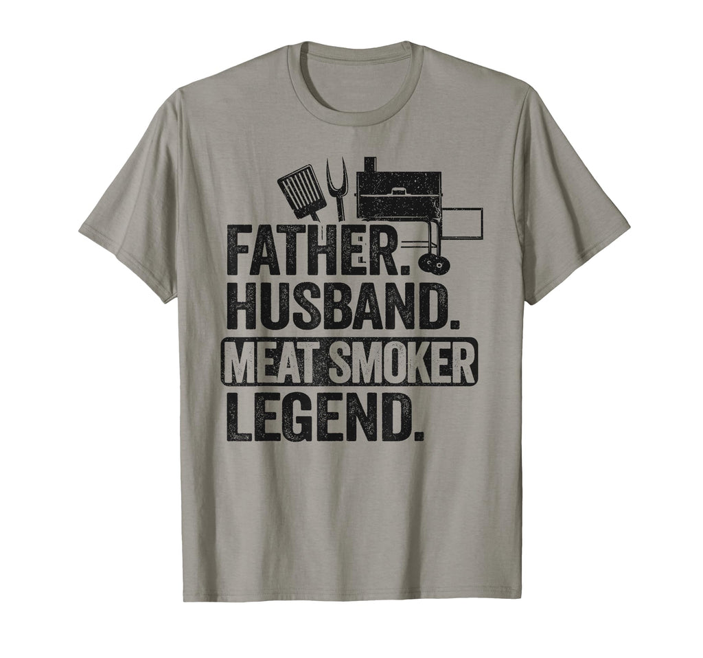 Father Husband Meat Smoker Legend T-Shirt - Streetwear Style for Adults - T-Shirt, Sweatshirt, Hoodie
