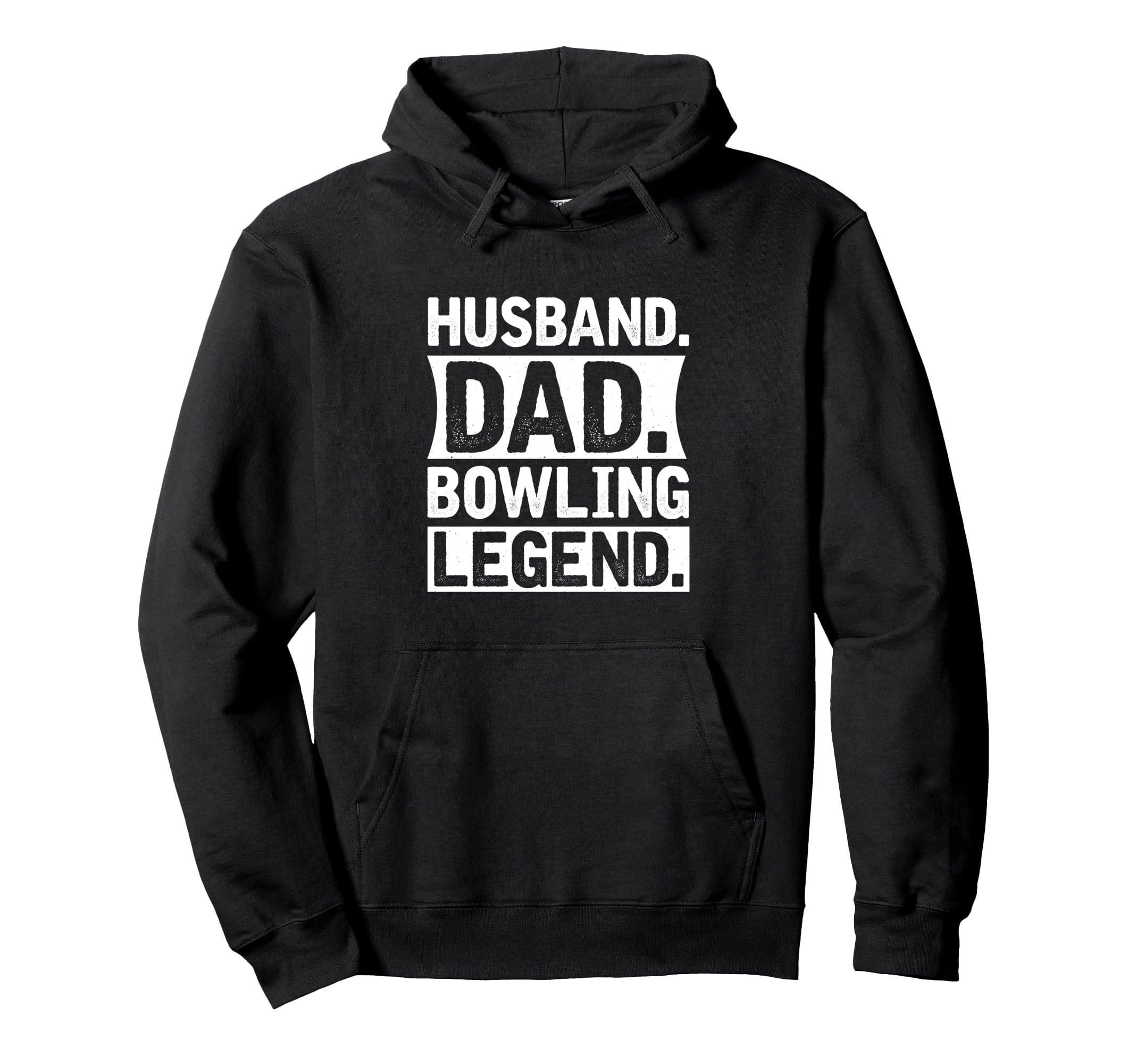 Funny Bowler Husband Dad Bowling Legend Hoodie - Trendy Graphic Men Women - T-Shirt, Sweatshirt, Hoodie