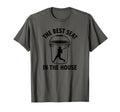 Best Seat House Funny Bucket Dad T-Shirt - Custom Art Print for Adults - T-Shirt, Sweatshirt, Hoodie