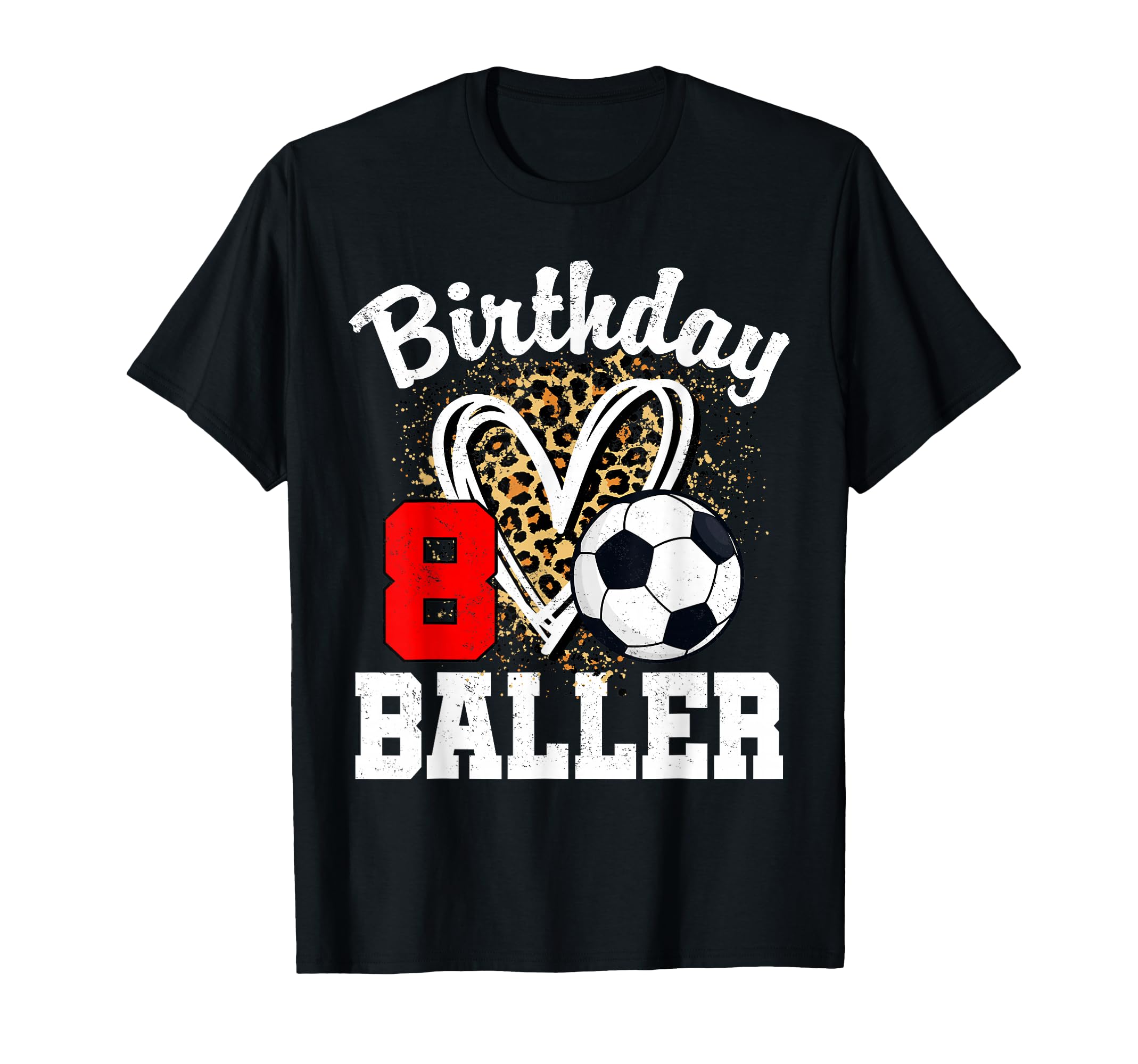 8Th Birthday Baller 8 Year Old T-Shirt - Novelty Apparel for Adults - T-Shirt, Sweatshirt, Hoodie