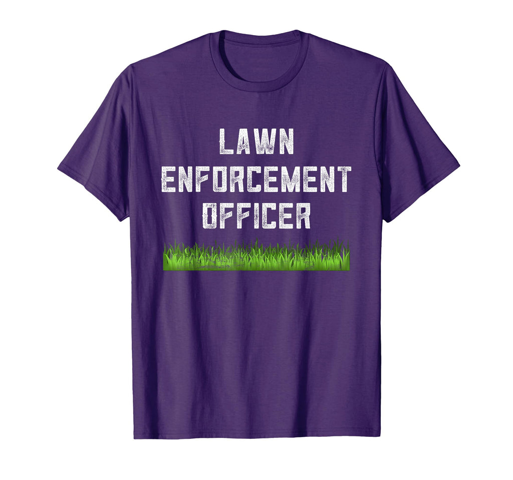 Lawn Enforcement Officer Riding Mower T-Shirt - Trendy Graphic Unisex - T-Shirt, Sweatshirt, Hoodie