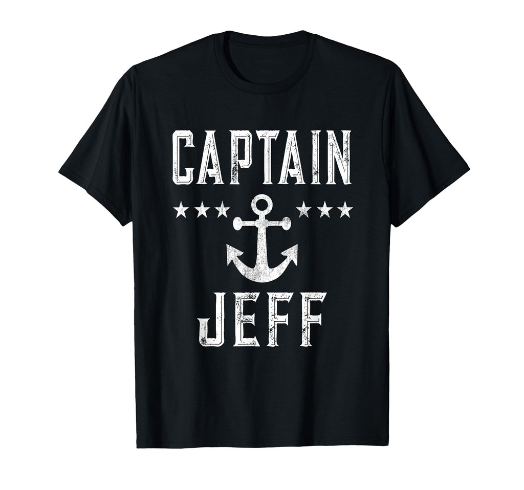 Captain Jeff Cruise Or Lake Boating T-Shirt - Graphic Print Unisex - T-Shirt, Sweatshirt, Hoodie