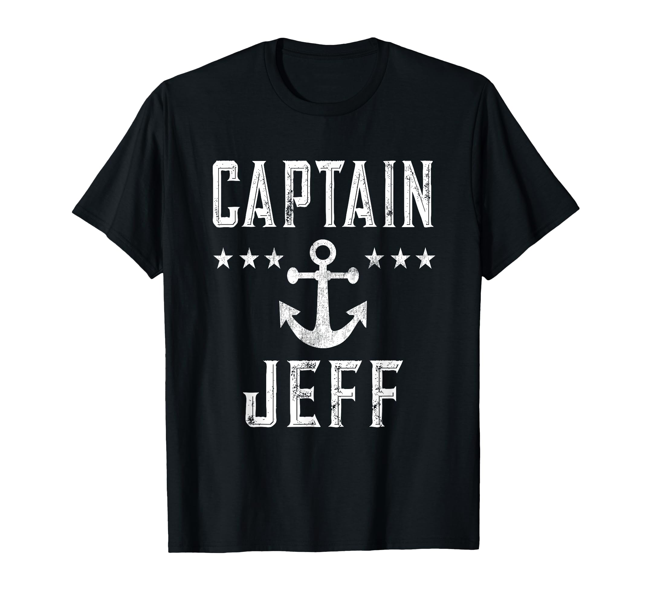 Captain Jeff Cruise Or Lake Boating T-Shirt - Graphic Print Unisex - T-Shirt, Sweatshirt, Hoodie