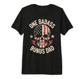 Bonus Dad Step Parent Tri Blend T-Shirt - Aesthetic Graphic Unisex - T-Shirt, Sweatshirt, Hoodie