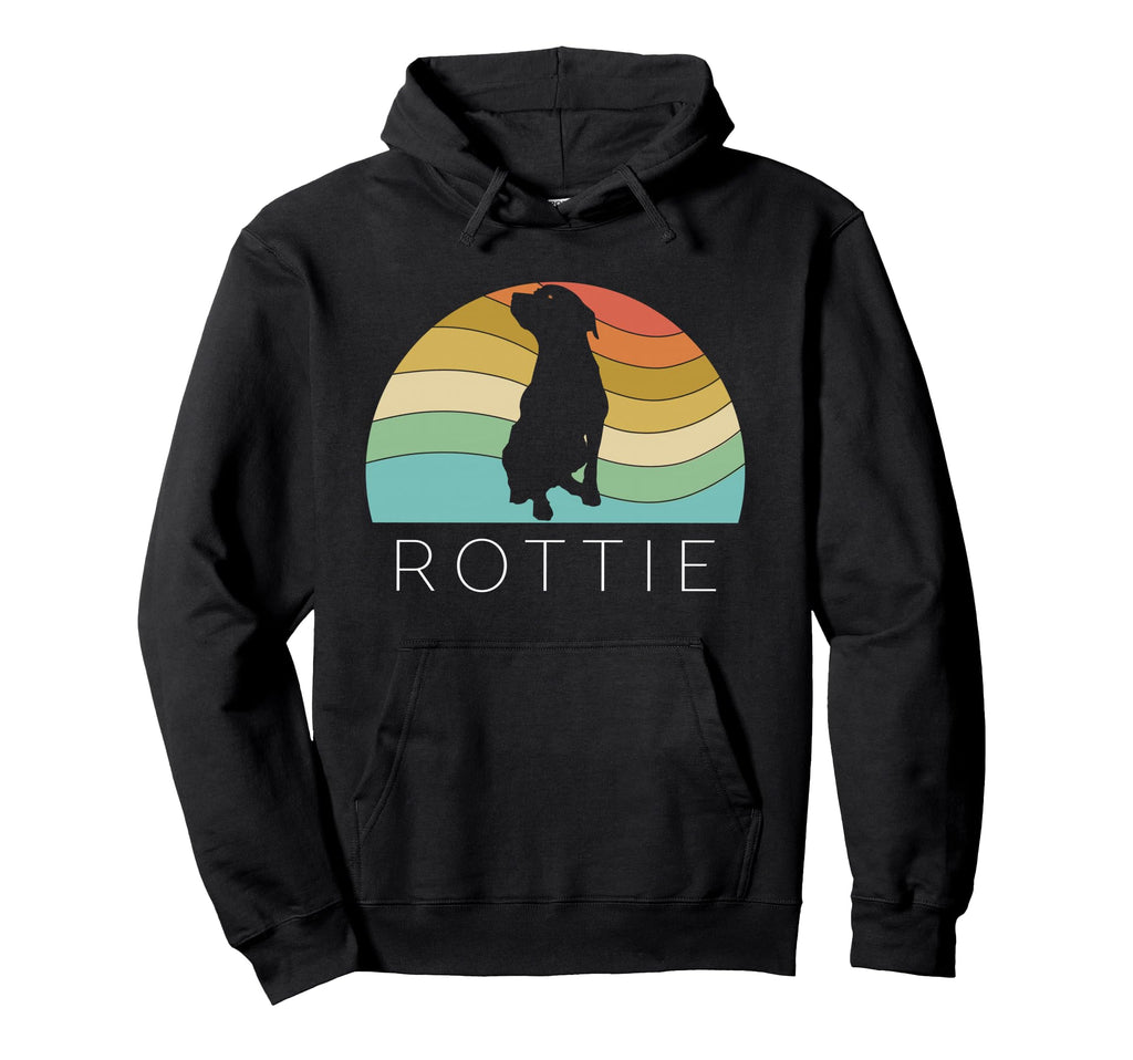 Rottweiler Dog Rottie Puppy Mom Hoodie - Casual Everyday Wear Men Women - T-Shirt, Sweatshirt, Hoodie