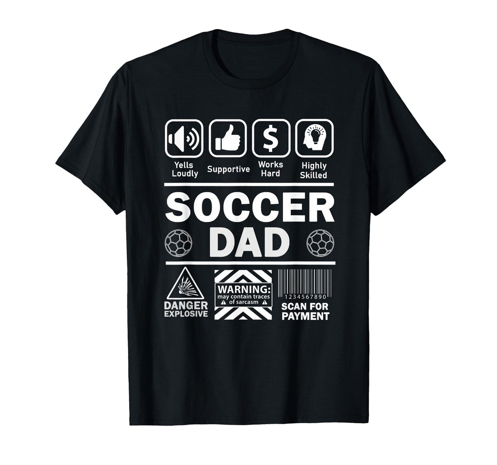 Soccer Dad Funny Contents Sports T-Shirt - Aesthetic Graphic Men Women - T-Shirt, Sweatshirt, Hoodie