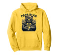 Papa Bear Funny Mechanic Bears Animal Hoodie - Graphic Print Men Women - T-Shirt, Sweatshirt, Hoodie