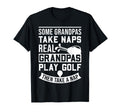 Real Grandpas Play Golf Best Grandpa T-Shirt - Custom Art Print for Adults - T-Shirt, Sweatshirt, Hoodie