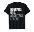 Husband Dad Architect Funny T-Shirt - Fun Novelty Design for Adults - T-Shirt, Sweatshirt, Hoodie