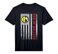 Mens American Flag Dad Ballers Soccer T-Shirt - Fun Novelty Design Unisex - T-Shirt, Sweatshirt, Hoodie