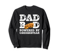 Dad Bod Powered Cheesesteak Father Sweatshirt - Fun Novelty Design Unisex - T-Shirt, Sweatshirt, Hoodie