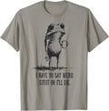 I Have to Say Weird Stuff Or I'll Die Funny Frog Meme - Adult & Kids T-Shirts, Sweatshirts & Hoodies apparel design preview 1
