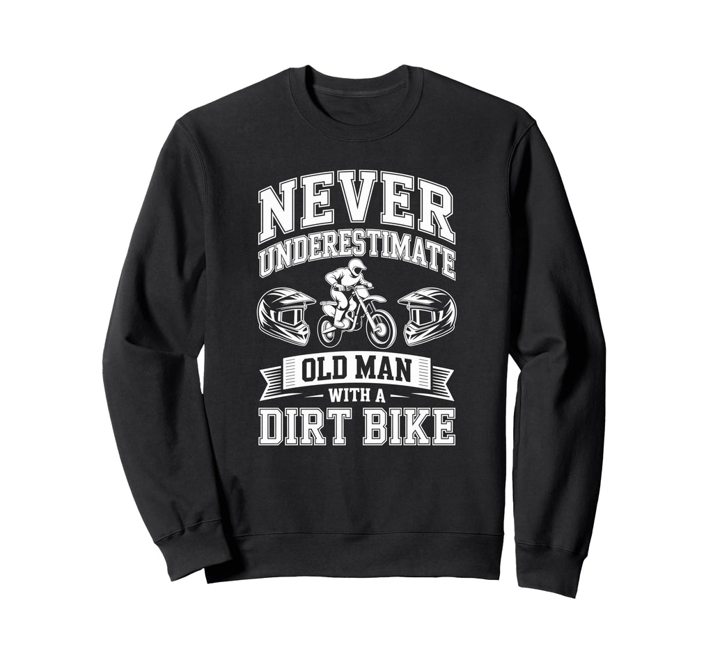 Motocross Fathers Enjoy Riding Fast Sweatshirt - Streetwear Style Unisex - T-Shirt, Sweatshirt, Hoodie