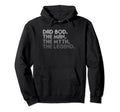 Dad Bod Myth Legend Funny Fathers Day Hoodie - Custom Art Print Unisex - T-Shirt, Sweatshirt, Hoodie