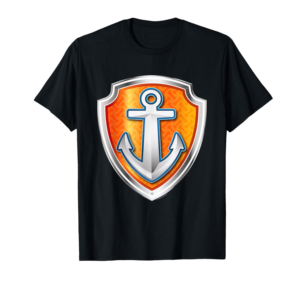 Paw Patrol Zuma Badge T-Shirt - Minimalist Print Men Women - T-Shirt, Sweatshirt, Hoodie