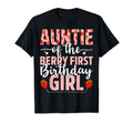 Auntie Berry First Birthday Sweet T-Shirt - Fun Novelty Design for Adults - T-Shirt, Sweatshirt, Hoodie