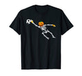 Skeleton Soccer Goalkeeper Halloween T-Shirt - Aesthetic Graphic Men Women - T-Shirt, Sweatshirt, Hoodie