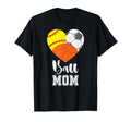 Ball Mom Heart Softball Soccer T-Shirt - Casual Everyday Wear Men Women - T-Shirt, Sweatshirt, Hoodie