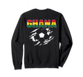 Ghana Soccer Fans Jersey Proud Sweatshirt - Graphic Print Men Women - T-Shirt, Sweatshirt, Hoodie