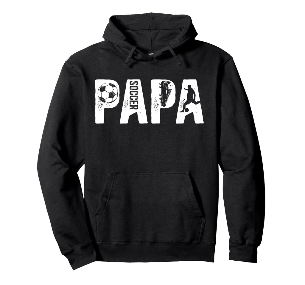 Soccer Papa Grandpa Papa Soccer Player Hoodie - Custom Art Print Unisex - T-Shirt, Sweatshirt, Hoodie