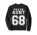 Number 68 Custom Proud Soccer Futbol Sweatshirt - Aesthetic Graphic Unisex - T-Shirt, Sweatshirt, Hoodie