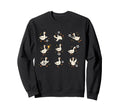 Silly Goose Playing Soccer Goalie Sweatshirt - Minimalist Print Men Women - T-Shirt, Sweatshirt, Hoodie