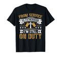 From Service To Fatherhood Im T-Shirt - Casual Everyday Wear Men Women - T-Shirt, Sweatshirt, Hoodie