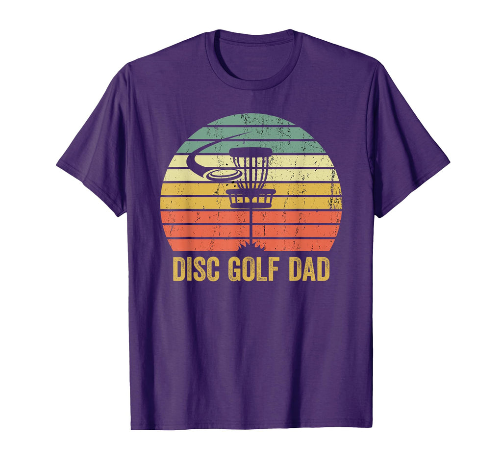 Disc Golf Dad Fathers Day Frisbee Golfer T-Shirt - Minimalist Print Unisex - T-Shirt, Sweatshirt, Hoodie