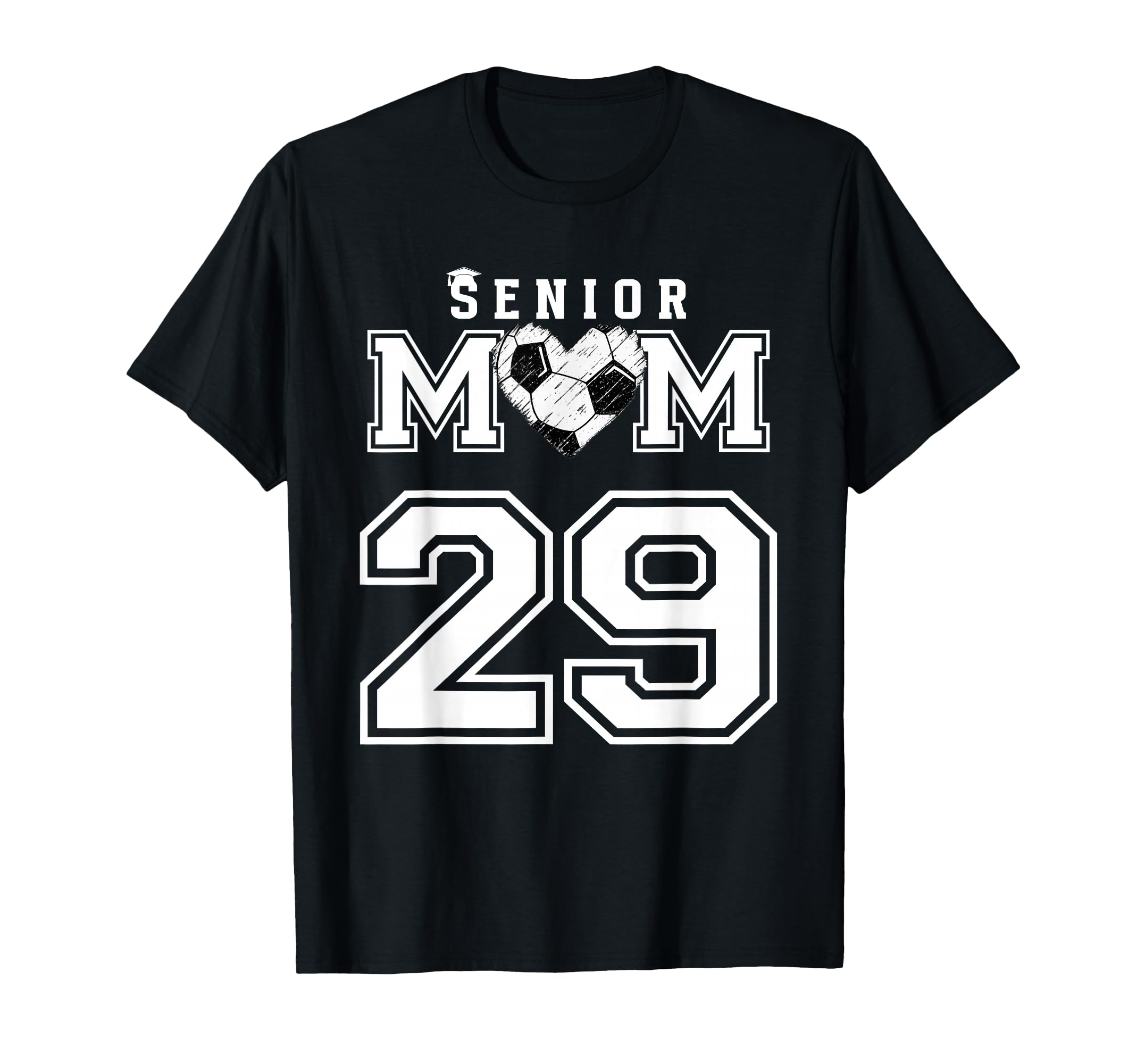 Proud Senior Soccer Mom Custom Jersey T-Shirt - Fun Novelty Design Unisex - T-Shirt, Sweatshirt, Hoodie