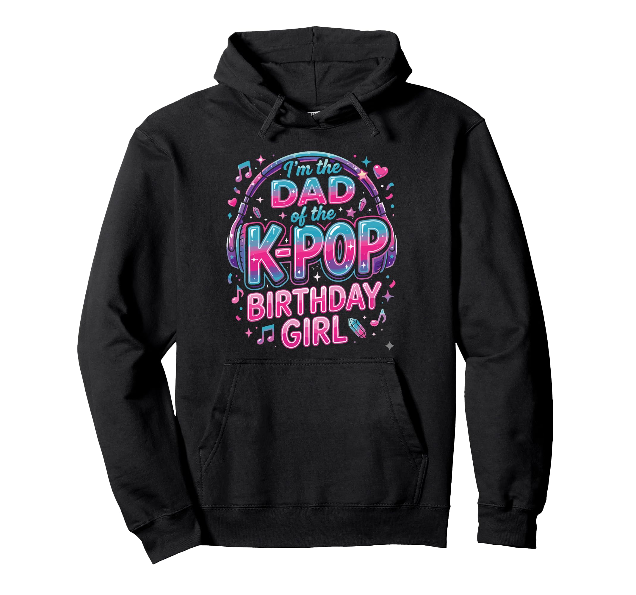 Korean Pop Birthday Outfit Dad K Hoodie - Casual Everyday Wear for Adults - T-Shirt, Sweatshirt, Hoodie