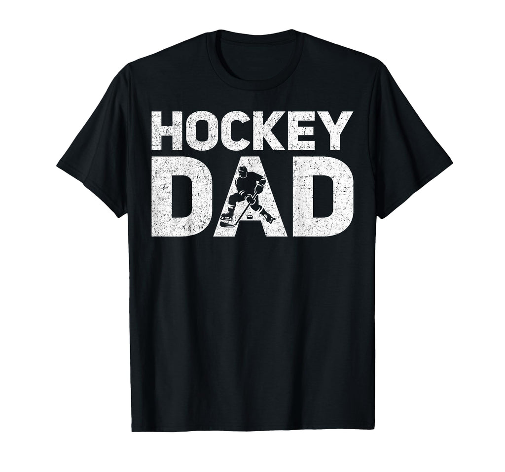 Hockey Dad Hockey Player Fathers Day T-Shirt - Trendy Graphic Unisex - T-Shirt, Sweatshirt, Hoodie