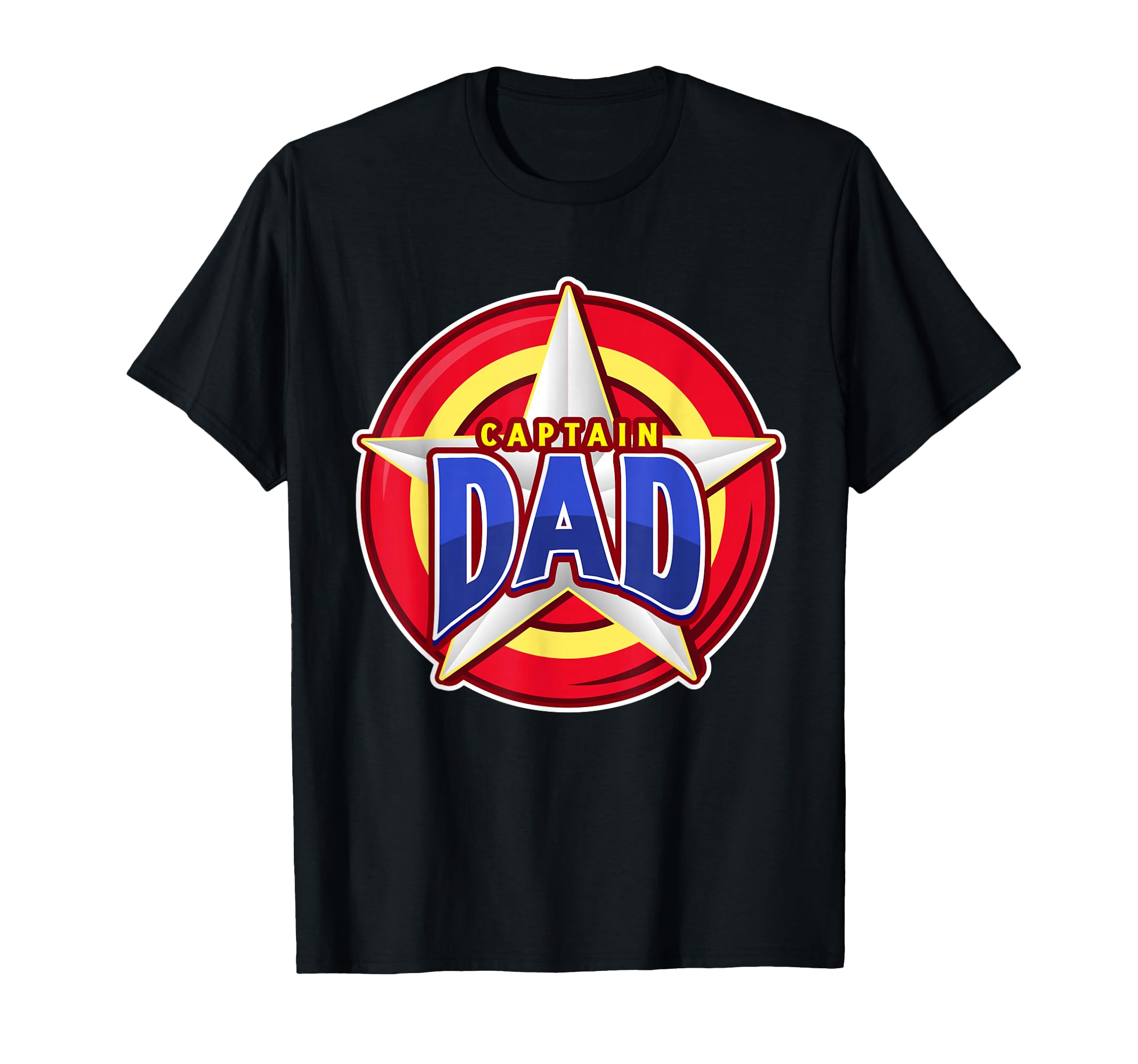 Captain Dad Superhero T-Shirt - Streetwear Style Men Women - T-Shirt, Sweatshirt, Hoodie