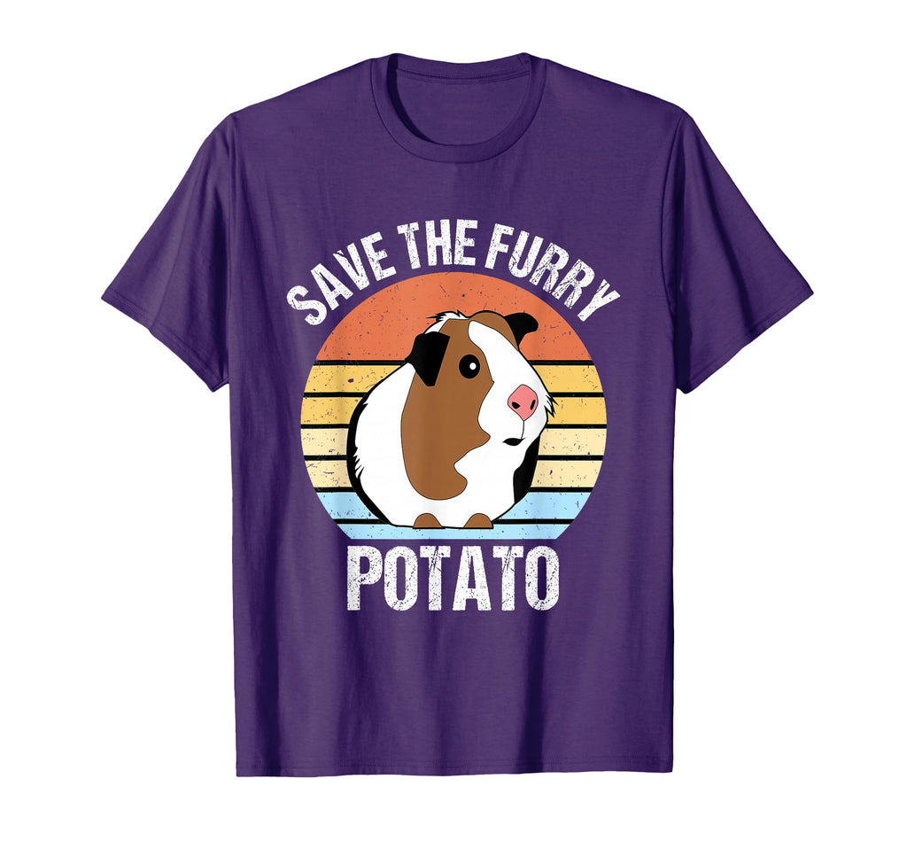 Save Furry Potato Funny Guinea Pig T-Shirt - Graphic Print for Adults - T-Shirt, Sweatshirt, Hoodie