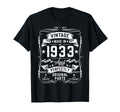 1933 92 Years Old Gifts 92Yr 92Nd T-Shirt - Fun Novelty Design Men Women - T-Shirt, Sweatshirt, Hoodie