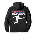 Serbia Soccer Fans Jersey Proud Serbian Hoodie - Trendy Graphic for Adults - T-Shirt, Sweatshirt, Hoodie