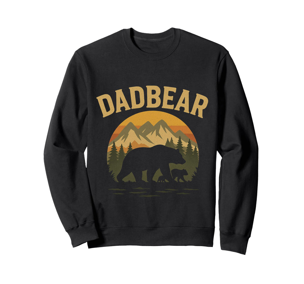 Dadbear Papa Bear Nature Sweatshirt - Streetwear Style Men Women - T-Shirt, Sweatshirt, Hoodie